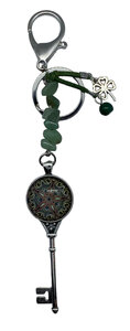 Tassenhanger Sleutel Key to your heart Jade Tassenhanger Sleutel Key to your heart Jade