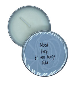 Kaars Moed, hoop en een beetje geluk Kaars Moed, hoop en een beetje geluk