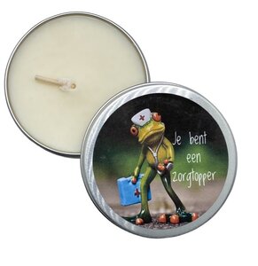 Kaars Je bent een zorgtopper Kaars Je bent een zorgtopper