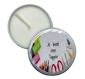 Kaars Je bent een Topper Kaars Je bent een Topper