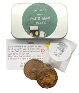 Zadendoosje Je bent een thuis werk topper Zadendoosje Je bent een thuis werk topper