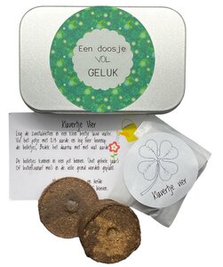 Zadendoosje Een doosje vol geluk Zadendoosje Een doosje vol geluk