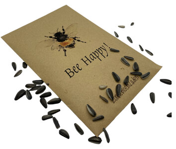 Bee Happy! (zonnebloemzaden) Bee Happy! (zonnebloemzaden)