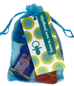 Tiny Tony's Chocolonely Hoera een jongetje Tiny Tony's Chocolonely Hoera een jongetje