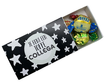 Je bent een toffe collega cadeaudoosje Je bent een toffe collega cadeaudoosje