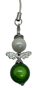 Beschermengel (groen/wit)