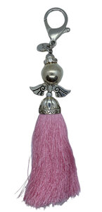 Wens engel met roze kwast Wens engel met roze kwast
