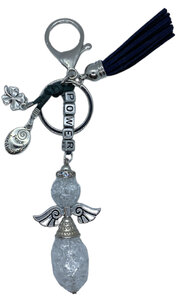 Geluksengel voor kracht (donkerblauw)  Geluksengel voor kracht (donkerblauw)