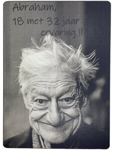 Bordje Abraham, 18 met 32 jaar ervaring!! Bordje Abraham, 18 met 32 jaar ervaring!!