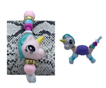 Armband Unicorn (om te bouwen tot speeltje) Armband Unicorn (om te bouwen tot speeltje)