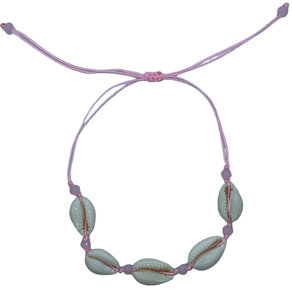 Schelpen enkelbandje (roze) Schelpen enkelbandje (roze)