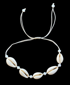 Schelpen enkelbandje (wit) Schelpen enkelbandje (wit)