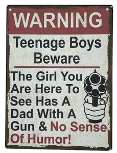 Bordje WARNING teenage boys beware..... Bordje WARNING teenage boys beware.....