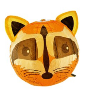 Ballon van papier Wasbeer