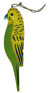 Houten hanger Papegaai Houten hanger Papegaai