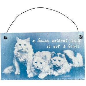 Metalen bord Katten Metalen bord Katten