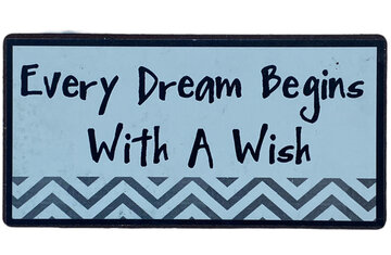 Magneet Every dream begins with a wish Magneet Every dream begins with a wish