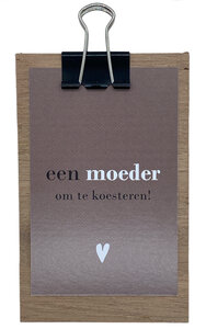 Klembord Een moeder om te koesteren