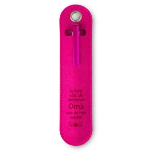Pen met etui Allerliefste Oma Pen met etui Allerliefste Oma