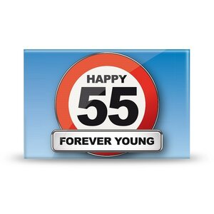 Magneet Happy 55 Magneet Happy 55