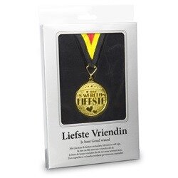 Medaille Liefste vriendin