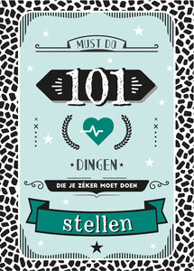 Boek 101 dingen die je zeker moet doen - Stellen editie Boek 101 dingen die je zeker moet doen - Stellen editie