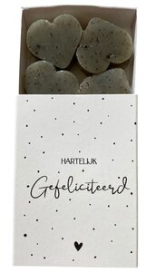 Zeepjes Hartelijk Gefeliciteerd OP=OP Zeepjes Hartelijk Gefeliciteerd OP=OP