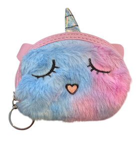 Portemonnee Eenhoorn Pluche - Multi color