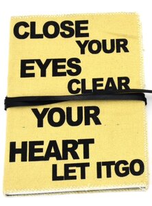 Notitieboek Close your eyes - Fair trade