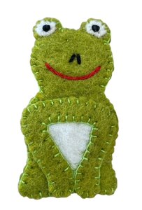 Vingerpop vilt - Kikker