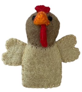 Vingerpop vilt - Kip