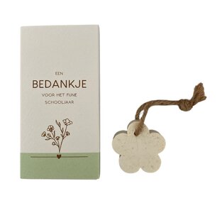 Een bedankje voor het fijne schooljaar (zeepje)