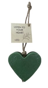 Zeep hanger Hart Matcha Tea