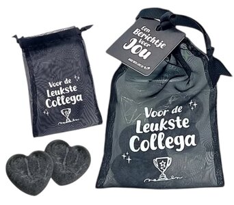 Amber blokjes - Voor de leukste collega