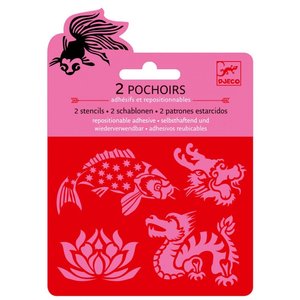 Djeco Sjablonen Asia Djeco Sjablonen Asia