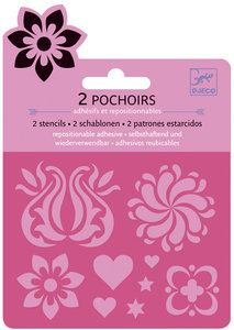 Djeco sjablonen bloem Djeco sjablonen bloem