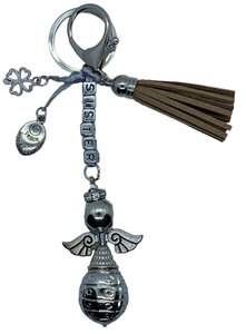 Geluksengel voor mijn zusje (taupe)