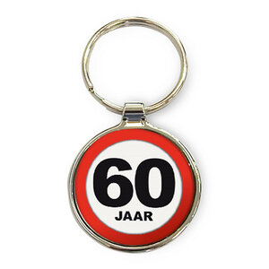 Sleutelhanger 60 Jaar  Sleutelhanger 60 Jaar