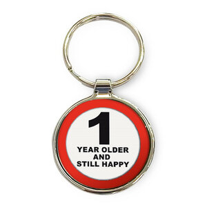 Sleutelhanger One year older  Sleutelhanger One year older