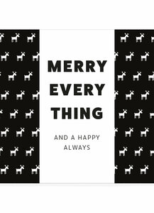 Chocolade reep - Merry Everything and a Happy Always Chocolade reep - Merry Everything and a Happy Always