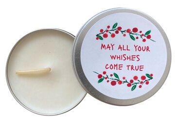 Kaars May all your wishes come true Kaars May all your wishes come true