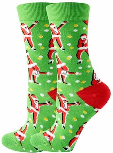 Kerstsokken: Kerstmannetjes 38-45 Kerstsokken: Kerstmannetjes 38-45