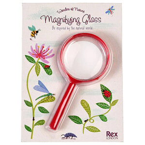 Rood vergrootglas voor kinderen