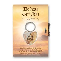 Sleutelhanger Ik hou van jou