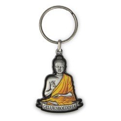 Sleutelhanger Geluksboeddha  Sleutelhanger Geluksboeddha