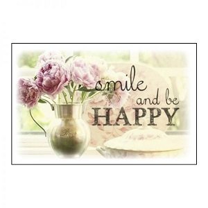 Smile and be happy geurzakje Smile and be happy geurzakje