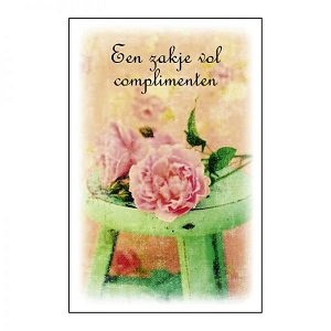 Een zakje vol complimenten geurzakje Een zakje vol complimenten geurzakje