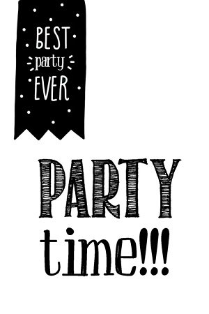 Uitnodigingen Party time!!! Uitnodigingen Party time!!!