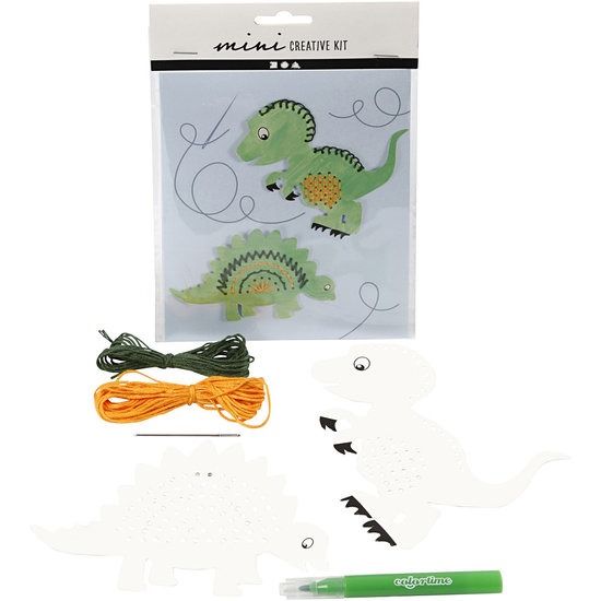 DIY Dinosaurus borduren DIY Dinosaurus borduren