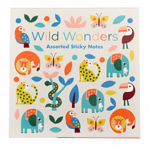 Wild Wonders Assorted Sticky Notes Wild Wonders Assorted Sticky Notes